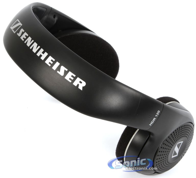 Sennheiser RS 120 (RS120) Wireless RF Over-Ear Headphones-OPEN BOX Image 26