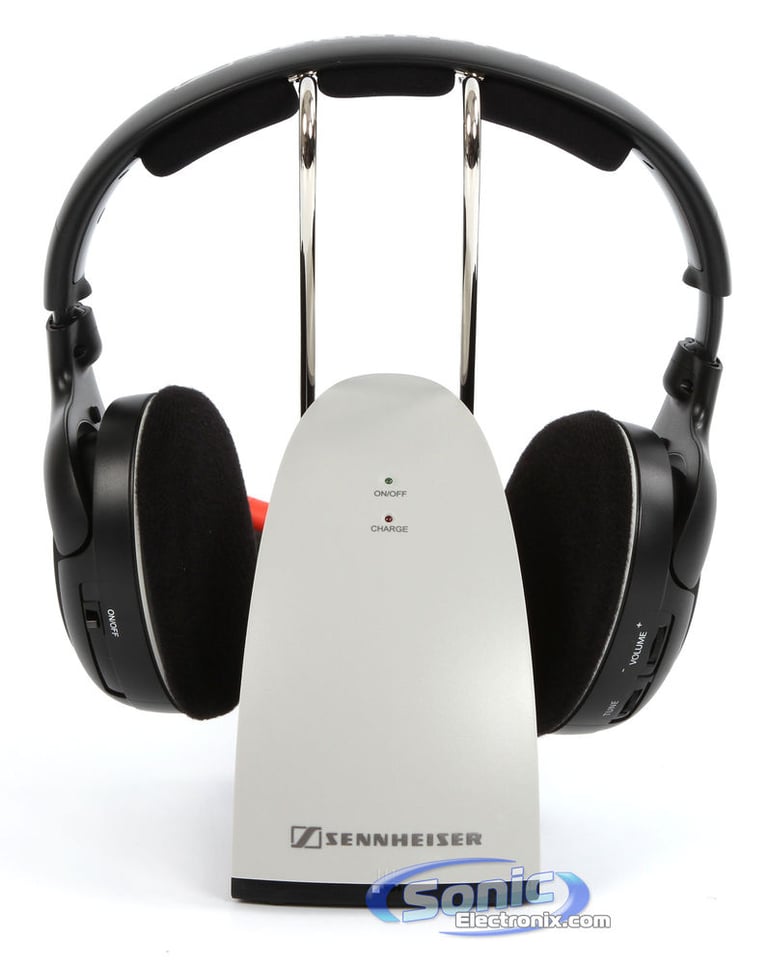 Sennheiser RS 120 (RS120) Wireless RF Over-Ear Headphones-OPEN BOX Image 20