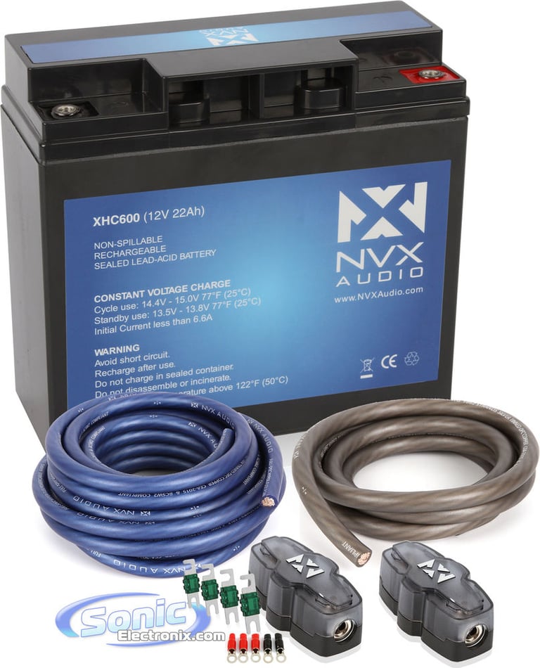 NVX XHC600 Power Cell with Installation Kit Image 1