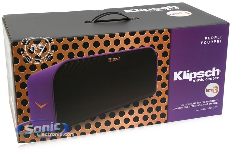 Klipsch KMC 3 Purple Music Center Image 10