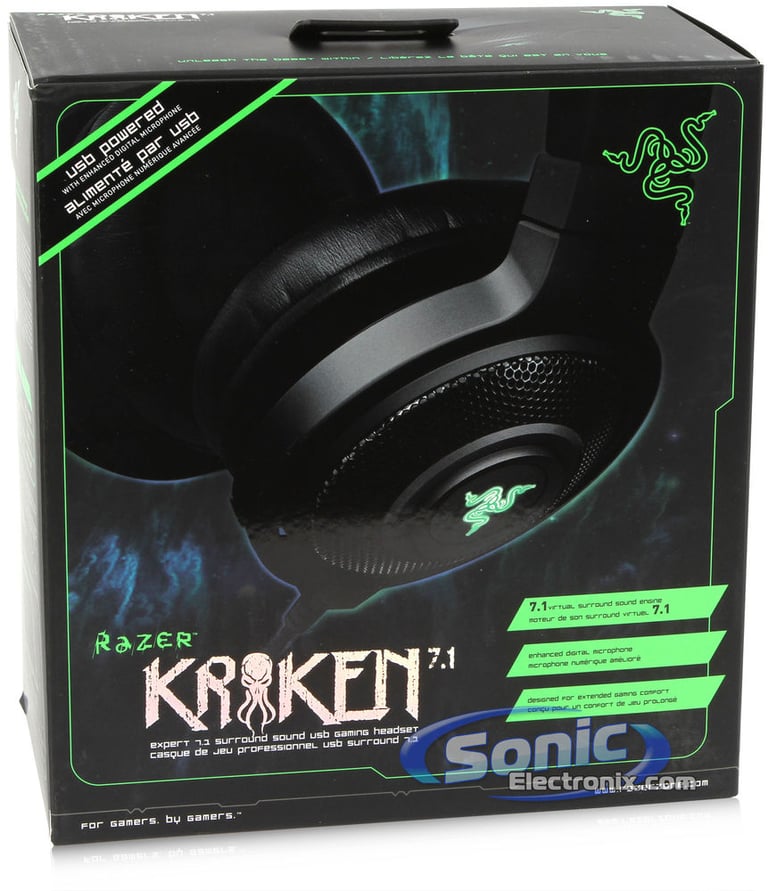 Razer Kraken 7.1 (RZ04-01010100-R3U1) Image 10