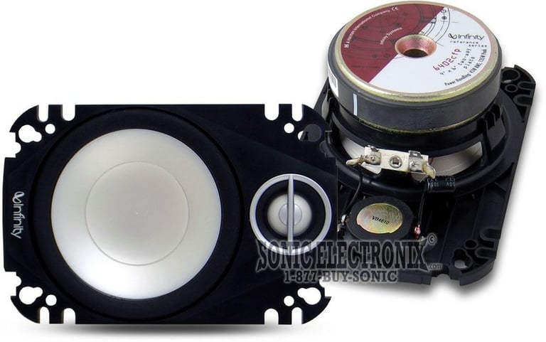 Infinity Reference 6402cfp 4" x 6" Plate Speakers Image 1