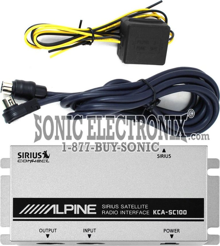 Alpine KCA-SC100 SIRIUS Adapter Image 1