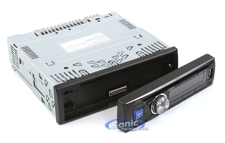 Alpine CDE-SXM145BT Damaged Packaging Only (New) Image 3