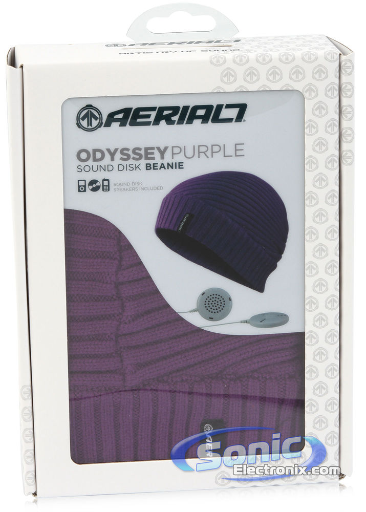 Aerial7 ODYSSEY Sound Disk Sports Beanie - Purple Image 5