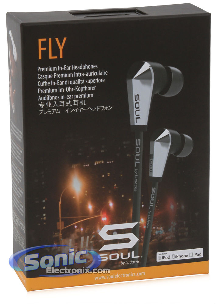SOUL Electronics SLF02CB - Chrome/Black Image 9