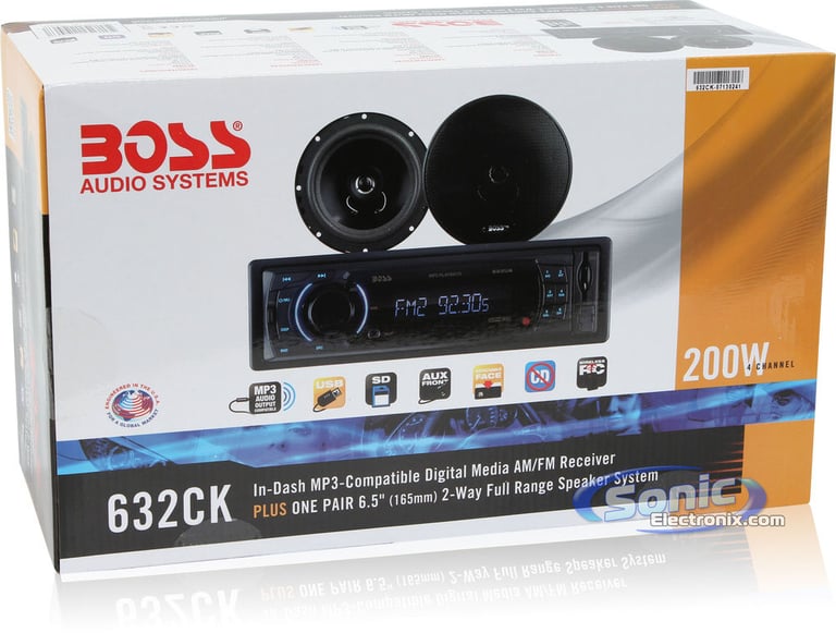 Boss 632CK Boss Car Stereo with 6.5" Speakers Image 12