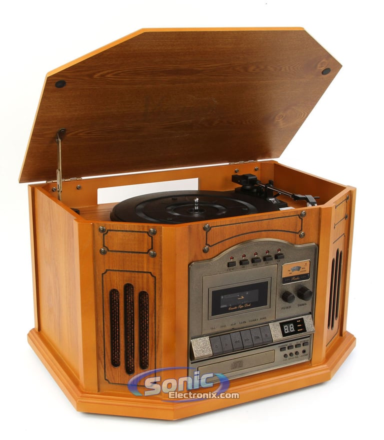 Grace Digital Victorian Tunewriter III GDI-TW3USBK (Oak) Image 3