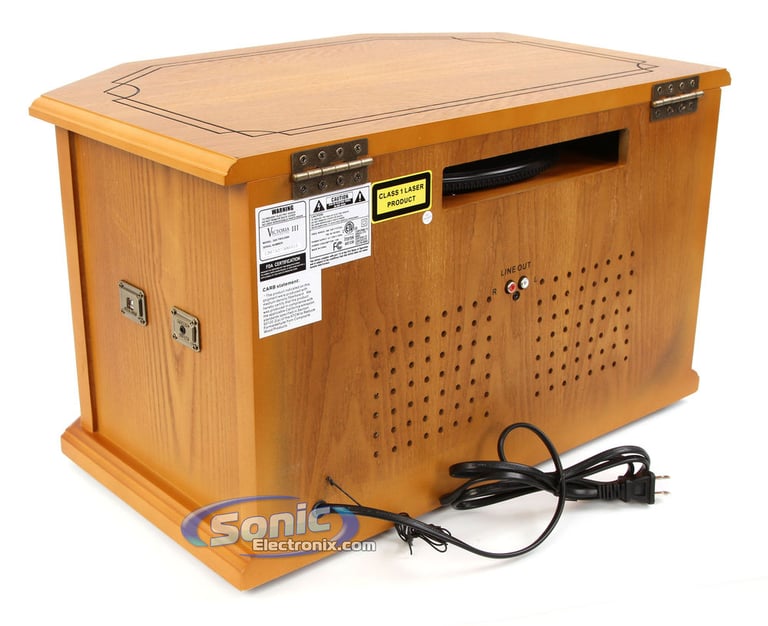Grace Digital Victorian Tunewriter III GDI-TW3USBK (Oak) Image 6