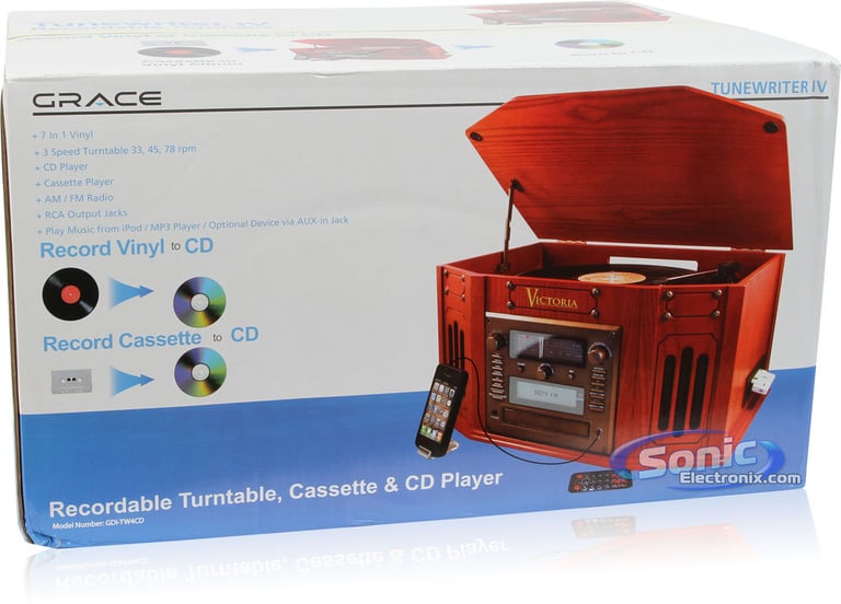 Grace Digital Victoria Tunewriter IV / 4  GDI-TW4CD Image 10