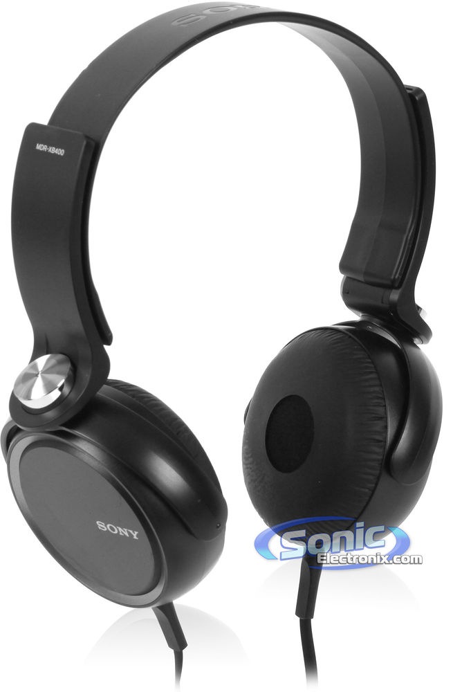 Sony MDR-XB400 - Black (Open Box) Image 9