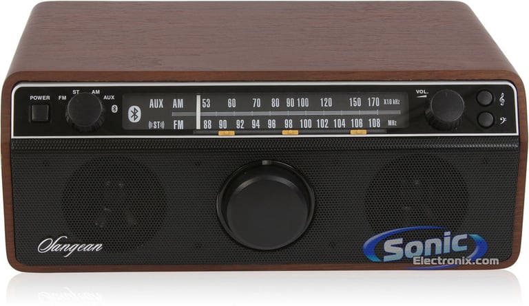 Sangean WR-12BT (Dark Walnut) Image 1