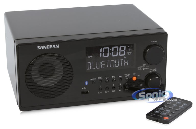 Sangean WR-22BK (Black) Image 1