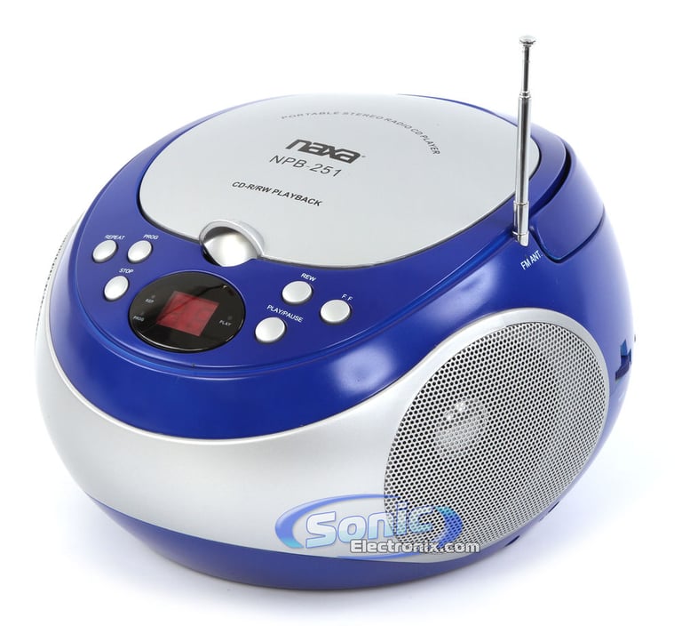 Naxa NPB-251 (Blue) Image 1