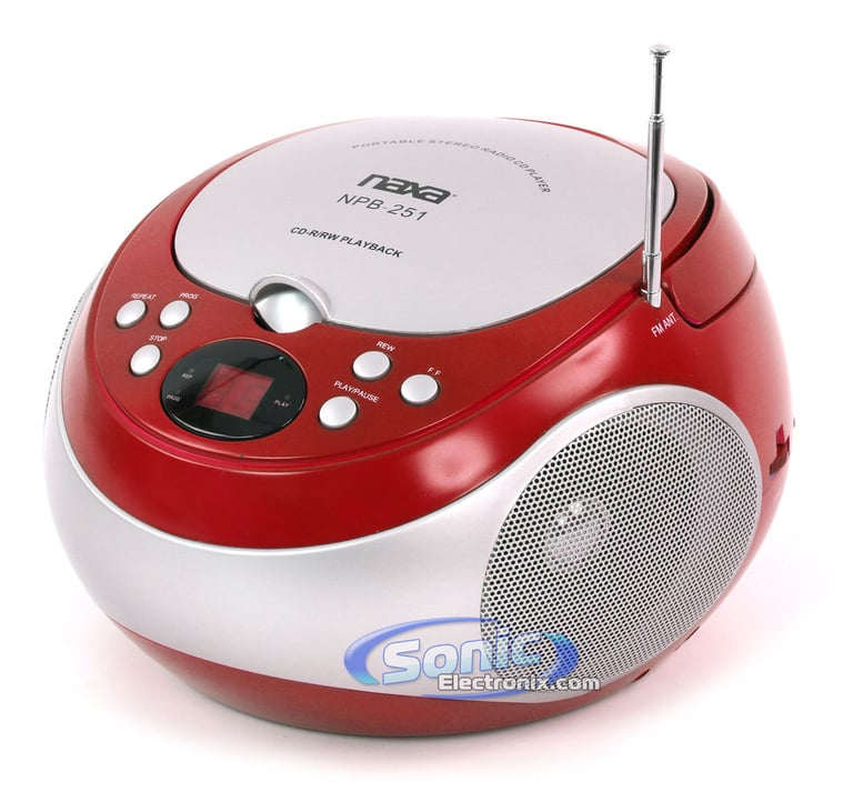 Naxa NPB-251 - Red Image 1