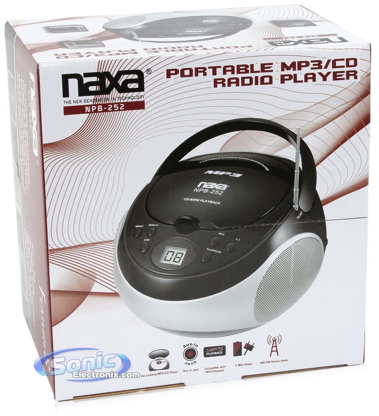 NAXA NPB-252 (Black) Image 9