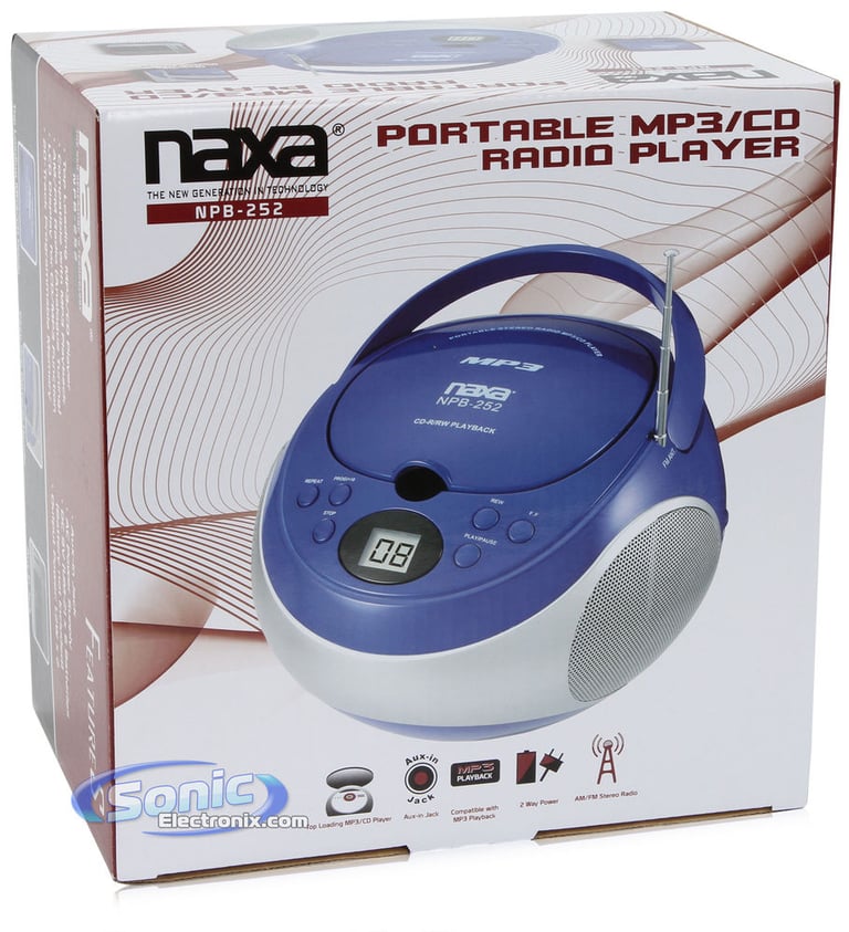 NAXA NPB-252 (Blue) Image 8