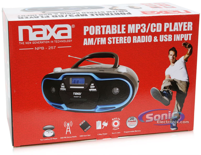 Naxa NPB-257 (Blue) Image 7