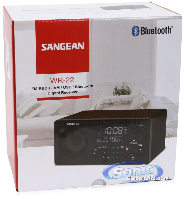 Sangean WR-22BK (Black) Image 8