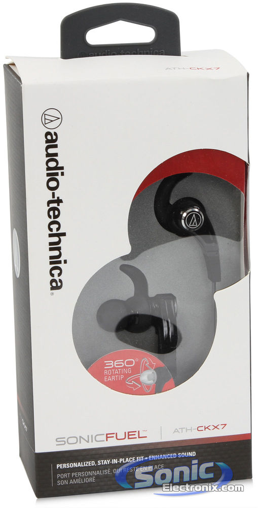 Audio Technica ATH-CKX7 (Black) Open Box Image 8