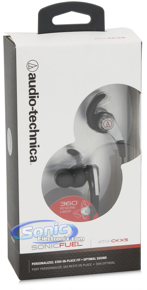 Audio Technica ATH-CKX5 SonicFuel - Black Image 7