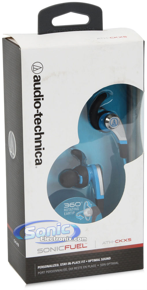 Audio Technica ATH-CKX5 SonicFuel - Blue Image 8