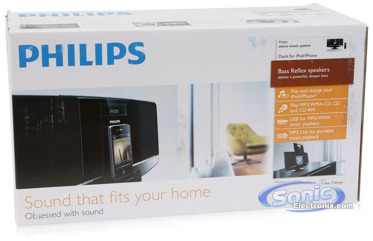 Philips DCM2055/37 Micro Music System (Refurbished) Image 12
