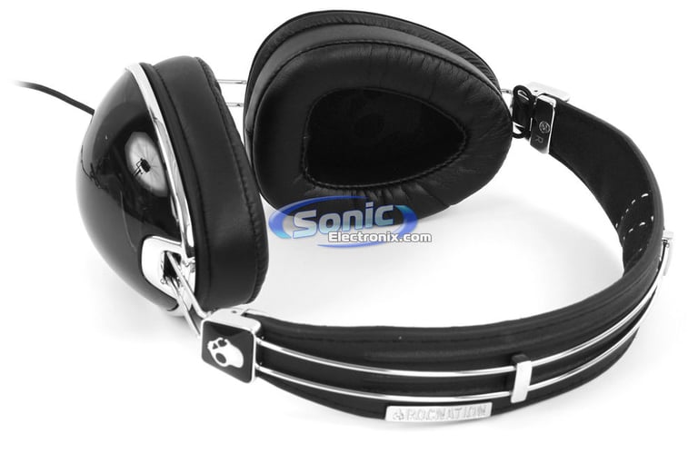Skullcandy S6AVCM-003 Aviator Roc Nation Over-Ear Headphones Headset (Black) Open Box Image 20