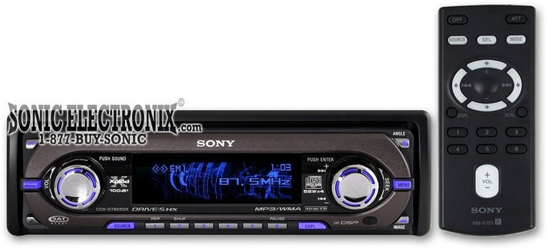Sony CDX-GT805DX Image 1