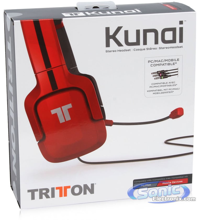 Tritton Kunai PC (Red) Open Box Image 15