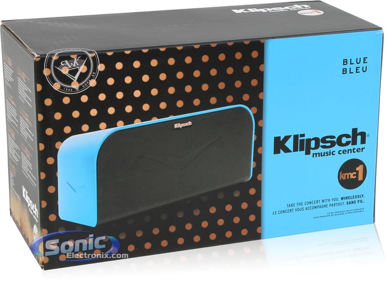 Klipsch KMC 1 Blue Music Center (Open Box/Complete w/ Warranty) Image 8