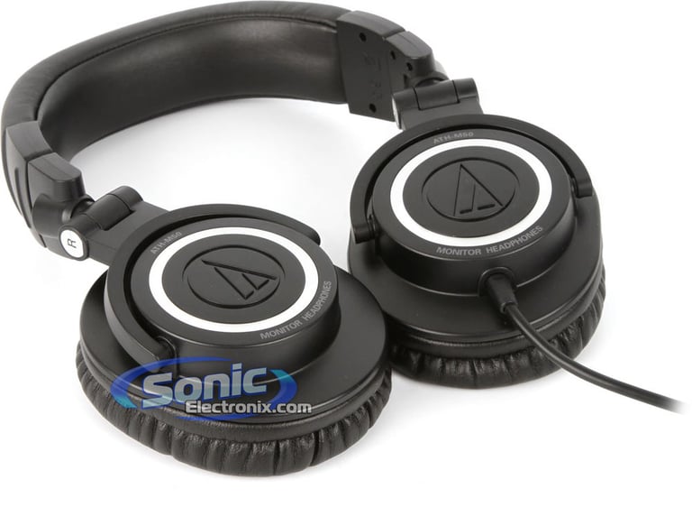 Klipsch KMC 3 Blue and Audio Technica ATH-M50s Studio Monitors Image 6
