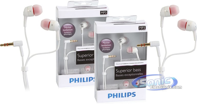 Philips SHE8000WT (2 Pack) Image 1