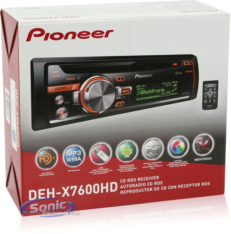 Pioneer DEH-X7600HD OPEN BOX COMPLETE Image 9