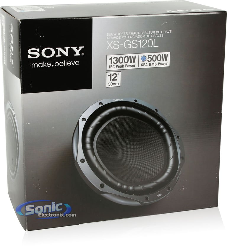 Sony XS-GS120L with $25 eGift Card Image 6