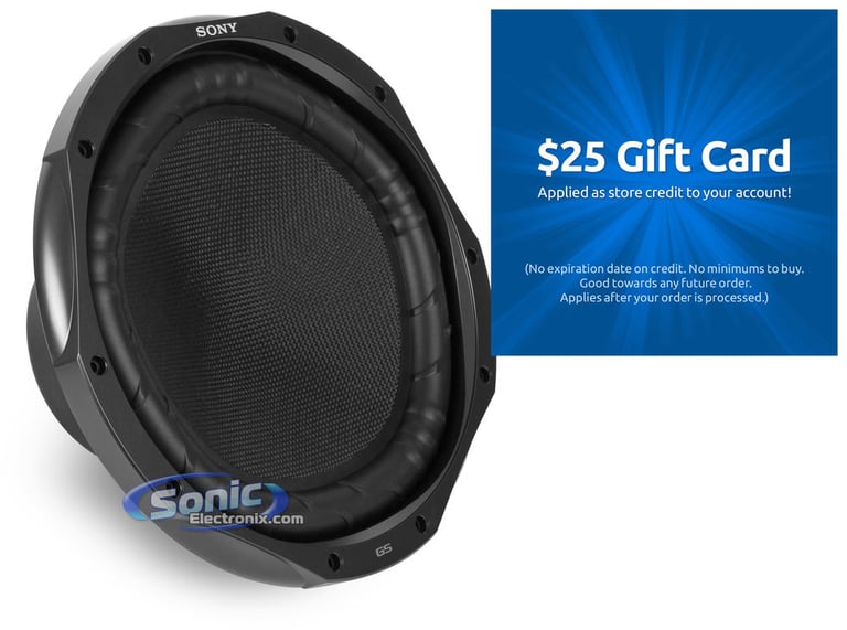 Sony XS-GS120L with $25 eGift Card Image 1