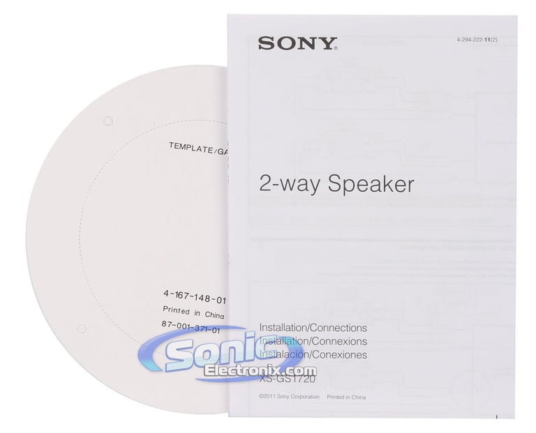 Sony XS-GS1720 with $100 eGift Card Image 8