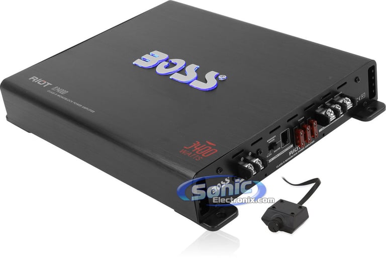 Boss 15" Sub, Amp, Box and Kit Loaded Bass Package Image 2