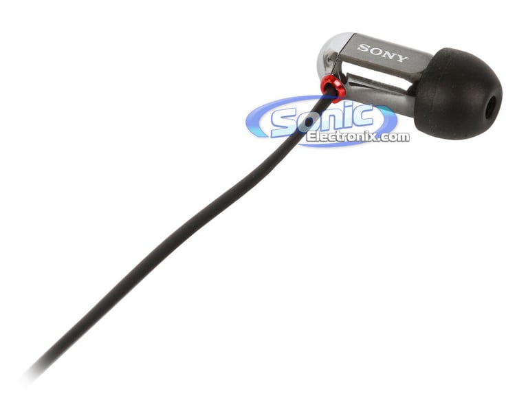Sony XBA-1IP (XBA1iP)  iPhone/iPod Compatible Single Balanced Armature Headphones Open Box Image 12