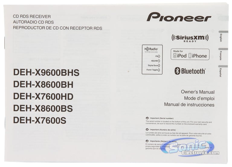 Pioneer DEH-X8600BH Image 10