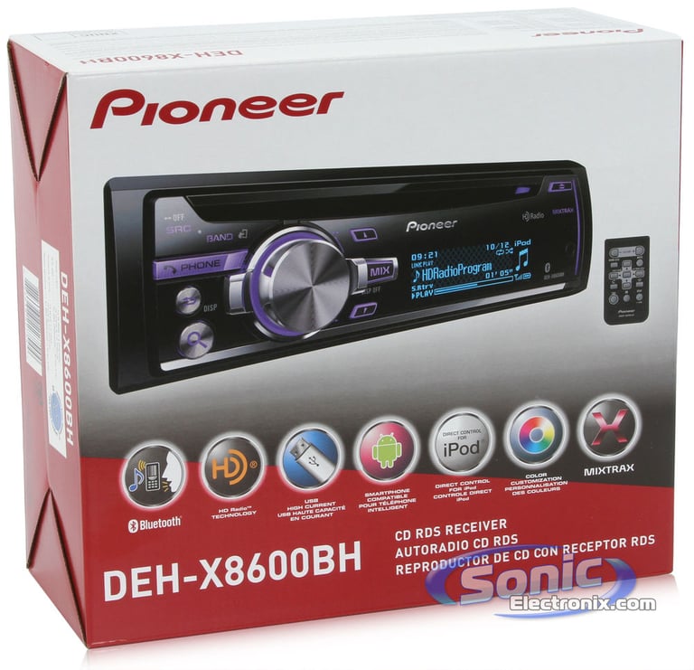 Pioneer DEH-X8600BH Image 11