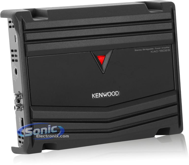 Kenwood KAC-1502S + 8 Gauge Amplifier Wiring Kit Image 2