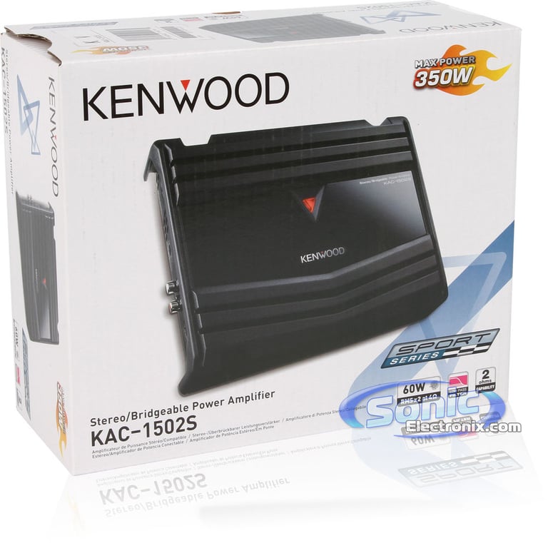 Kenwood KAC-1502S + 8 Gauge Amplifier Wiring Kit Image 7