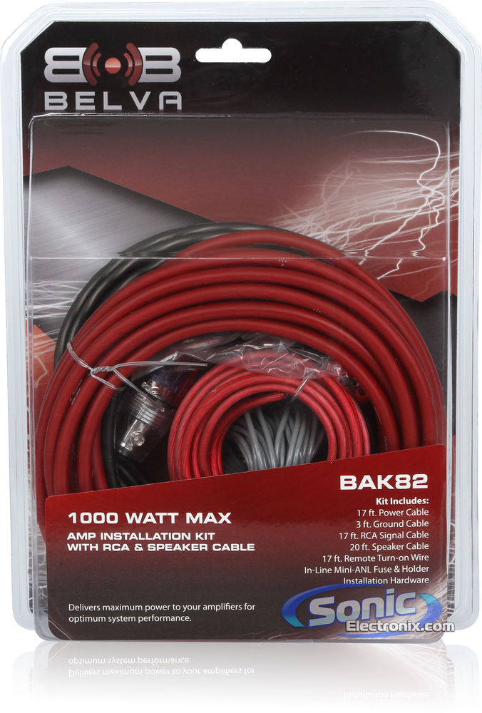 Kenwood KAC-1502S + 8 Gauge Amplifier Wiring Kit Image 15