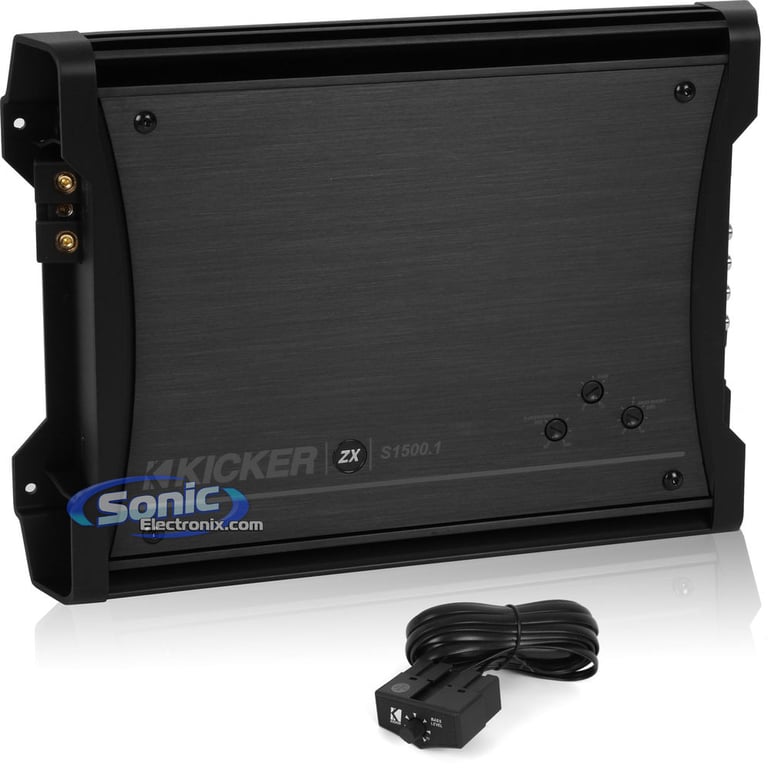 Kicker ZXS1500.1 Amp + (2) Kicker S12L72 Image 2