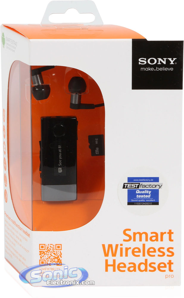 Sony MW1 Pro Smart Wireless Bluetooth Headphones Stereo Headset (1257-4563) Image 10