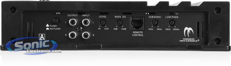 Crunch DRA1850.1D + 4 Gauge Amp Kit Image 5