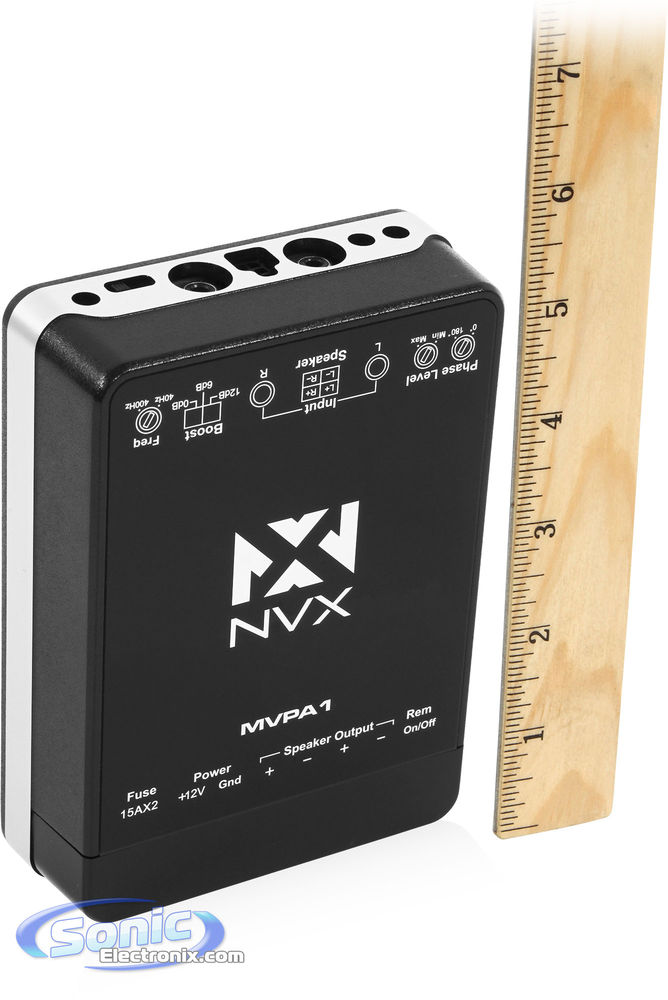 NVX Compact Install Amplified Loaded Bass Package Image 3