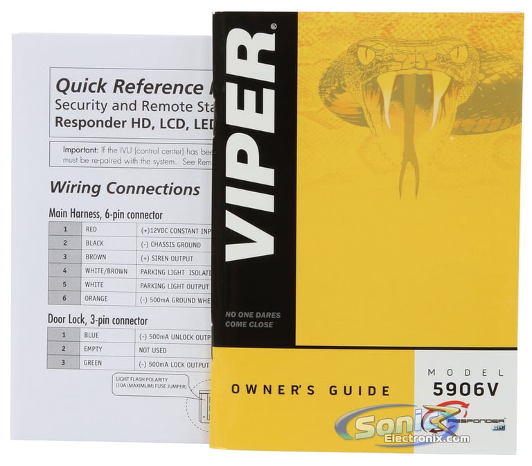 Viper Responder HD 5906V Image 13
