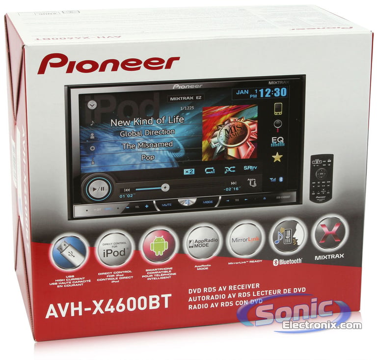Pioneer AVH-X4600BT - As-is, Verified Defective/Damaged (Used) Image 9